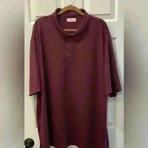 Grand Slam Performance XXLT Burgundy Wine Polo Tall Men’s Shirt, see all photos